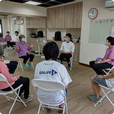 為家屬設計的工作坊